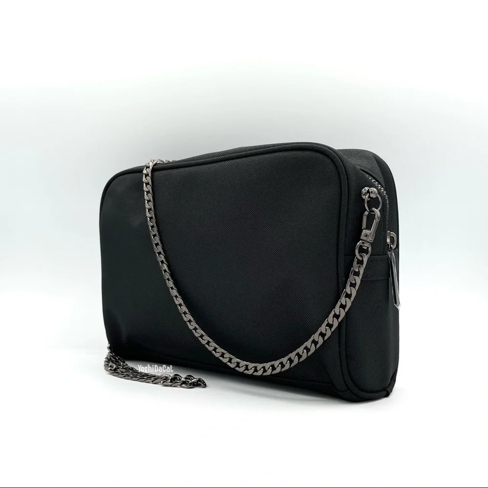 🆕 Gucci Guilty Beauty Cosmetic Case to Crossbody Bag Purse, Black, New Handbag - Picture 7 of 10